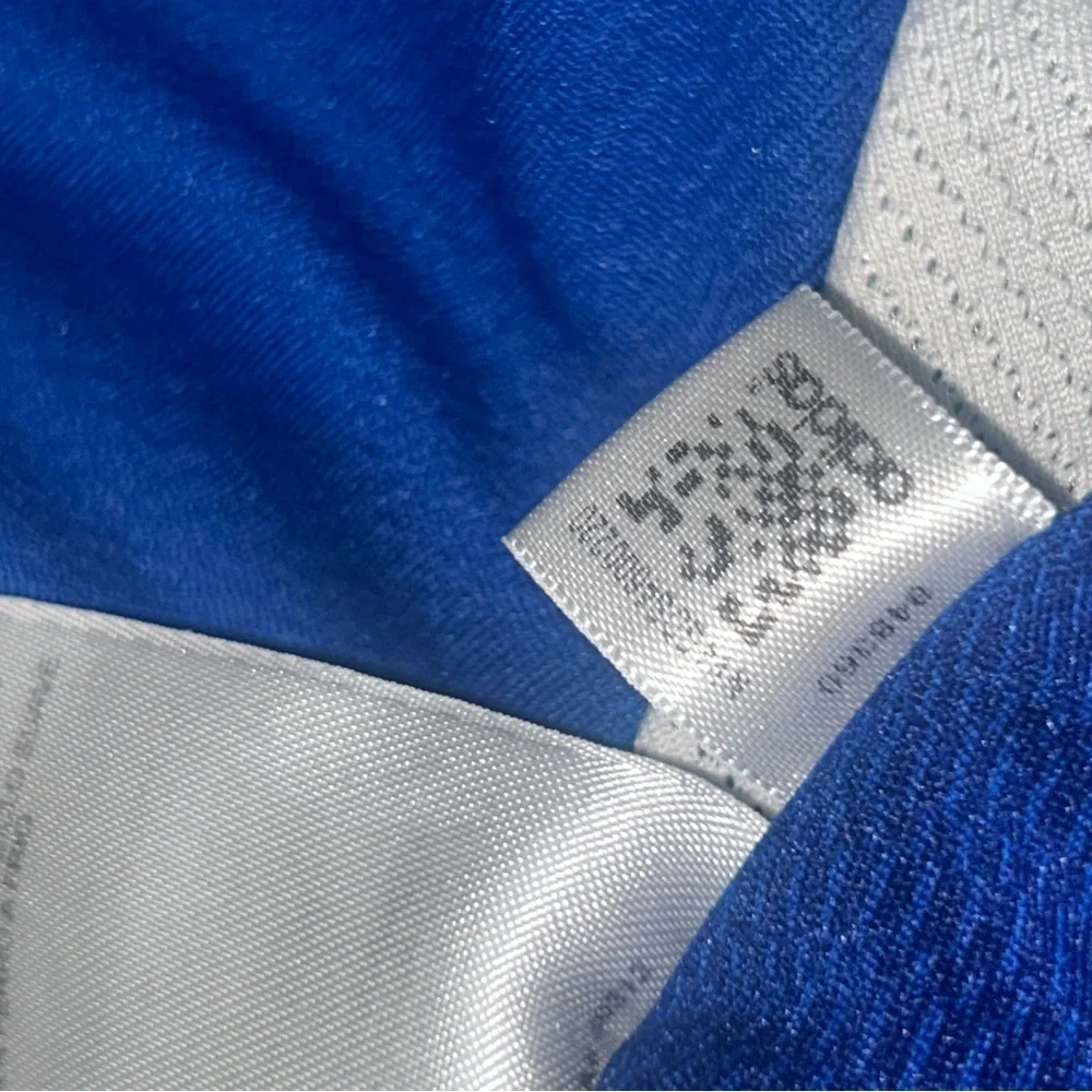 Adidas Blue and White Athletic Jerseys